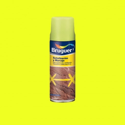 Señalizacion y marcaje spray amarillo 0,5l 5198014 bruguer