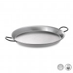 Paellera tradicional de acero pulido ø50 cm (13 personas)
