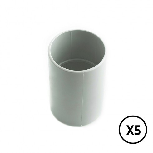 Manguito gris ø 16 mm, 5 unidades
