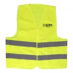 *merchandising* chaleco reflectante amarillo talla adulto edm