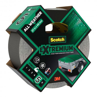 Cinta americana extremium 5, para todas las condiciones climáticas 27 m x 48 mm