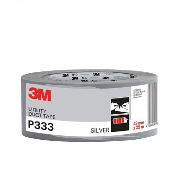 Cinta americana universal pro, plata, 48 mm x 25 m