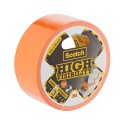 Cinta americana alta visibilidad 3 25 m x 48 mm, naranja