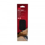 Tira antideslizante, exterior, negra, 50 mm x 22,8 cm, 6 uds, uso general