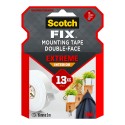Cinta doble cara de montaje para interiores extreme, 19mmx5m, máx 13 kg