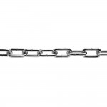 Cadena eslabones zincada ø 6 mm din 5685 bobina de 36 m