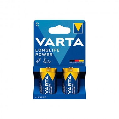 Pila alkalina longlife power c- lr14 (blister 2 unid.) ø26,2 x 50 mm
