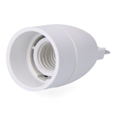 Convertidor de g9 a e14, 2 a 230 v, blanco, ø30 x 57 mm (retractilado)
