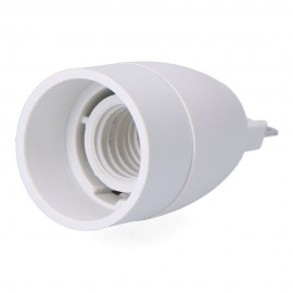 Convertidor de g9 a e14, 2 a 230 v, blanco, ø30 x 57 mm (retractilado)