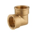 Codo hembra 90 1/2" x 15 mm latón