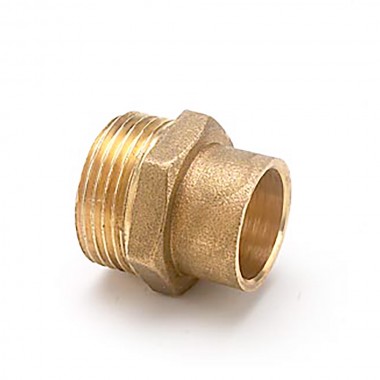 Entronque m 243 1/2 " x 18 mm latón