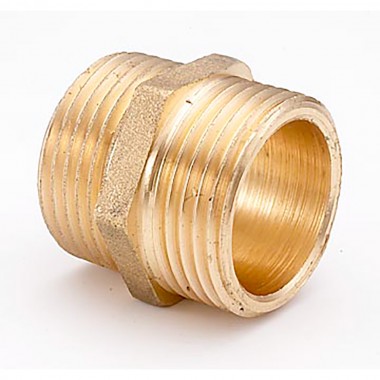 Contrarrosca 3/4" x 3/4" latón