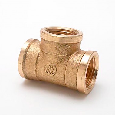Te h-h-h 3/8" latón