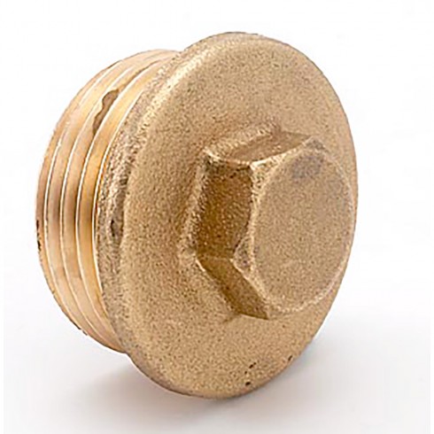 Tapon ciego m 3/4" latón