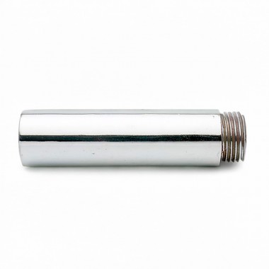 Alargo grifo cromado. 1/2" x 10 cm