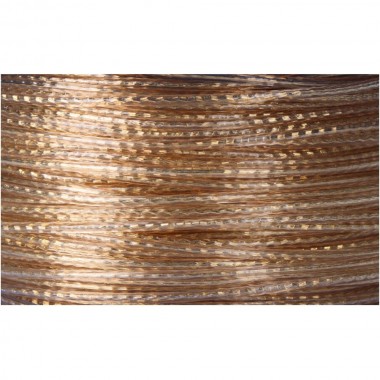 Cable acero revestivo pvc oro, calibre 4 mm x 175 m