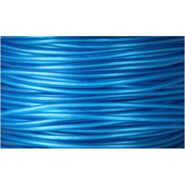 Cordón multifilamento revestido pvc azul, calibre 5 mm x 100 m