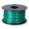 Cordón multifilamento revestido pvc verde, calibre 5 mm x 100 m