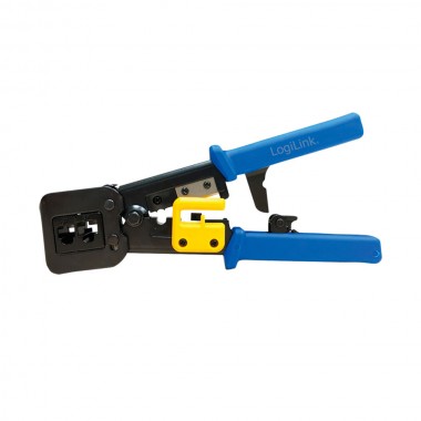 Crimpadora para conectores dobles rj11/12/45 y mp0027