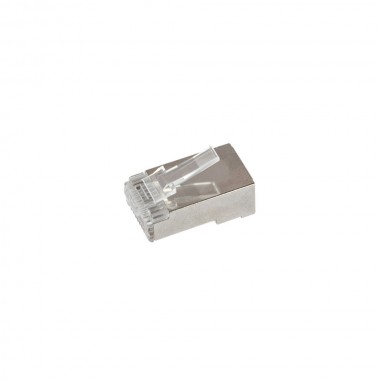 Conector modular rj45 cat.6 stp, 50 uds