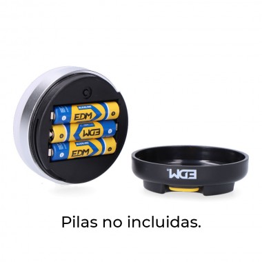 Linterna imantada led 260 lm 3cct 6500 / 7000 / 2900 k ip44 3 w bateria recargable 1100 mah ø 66 x 40 mm