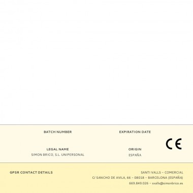Clavija triple lateral 2p 10a 250 v~ blanca