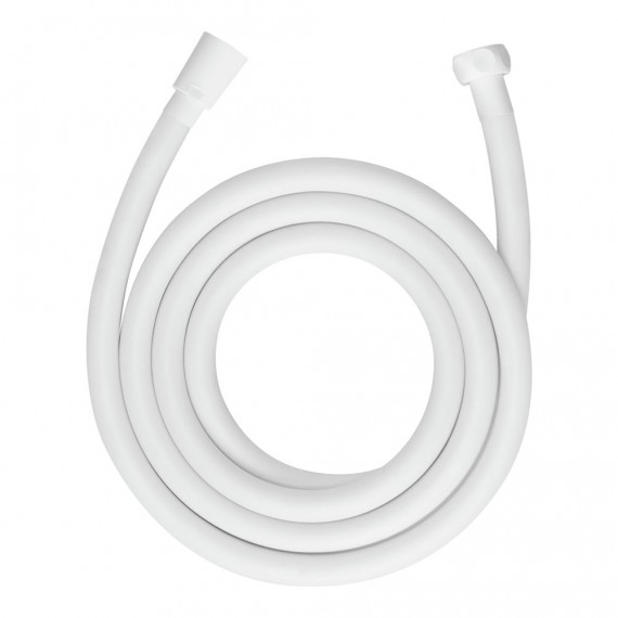 Flexo de ducha design 175 cm blanco mate