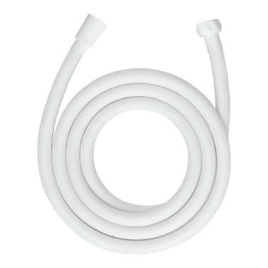 Flexo de ducha design 175 cm blanco mate