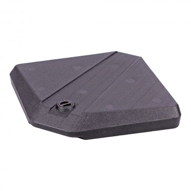 Set base rellenable para parasol, antracita, 490 x 490 x 87 mm