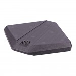 Set base rellenable para parasol, antracita, 490 x 490 x 87 mm