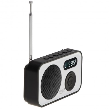 Radio digital pll am/fm ad 1906, 12,5 x 3 x 7,5 cm