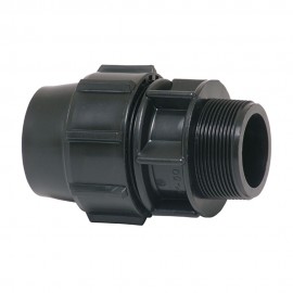 Enlace mixto rosca macho polipropileno 20 mm x 1/2"