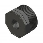 Reducción rosca macho/hembra polipropileno 1" x 3/4"