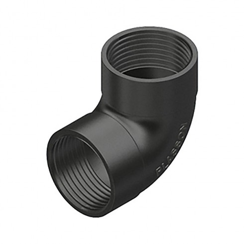 Codo 90° rosca hembra polipropileno 1"