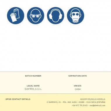 Disco corte metal/t41 ø125 x 1 x 22,2 mm