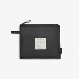 Poncho chubasquero plegable negro
