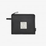 Poncho chubasquero plegable negro