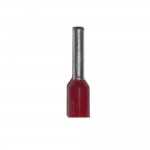 Puntera aislada 01,00 mm², roja, 100 uds