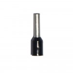 Puntera aislada 01,50 mm², negra, 100 uds