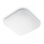 Plafón led cuadrado mauve 12 w 4000 k 1300 lm 26 x 26 x 6,5 cm