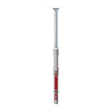 Tacos de expansión duoxpand t ø10 x 80 mm + tornillos ø7 x 87 mm, bolsa 10 uds