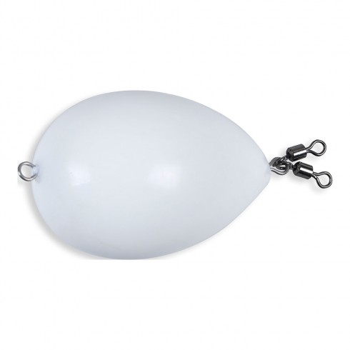 Flotador especial lance para pesca con artificiales blanco 40 g