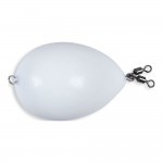 Flotador especial lance para pesca con artificiales blanco 40 g