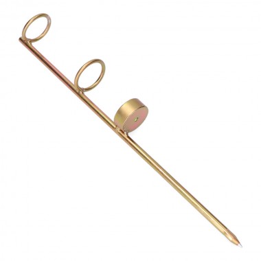 Soporte metálico cadmiado de 50 cm