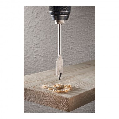 Broca de pala, vástago hexagonal, ø14 x 152 mm