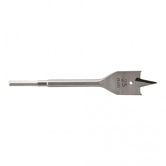 Broca de pala, vástago hexagonal, ø25 x 152 mm