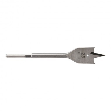 Broca de pala, vástago hexagonal, ø25 x 152 mm