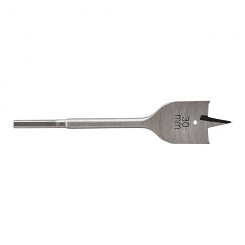 Broca de pala, vástago hexagonal, ø30 x 152 mm
