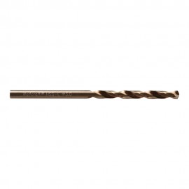 Broca para metal hss cobalto rectificada, ø3,00 x 61 mm