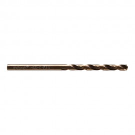 Broca para metal hss cobalto rectificada, ø3,50 x 70 mm